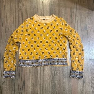 Free People Crewneck Sweater-Size XXS